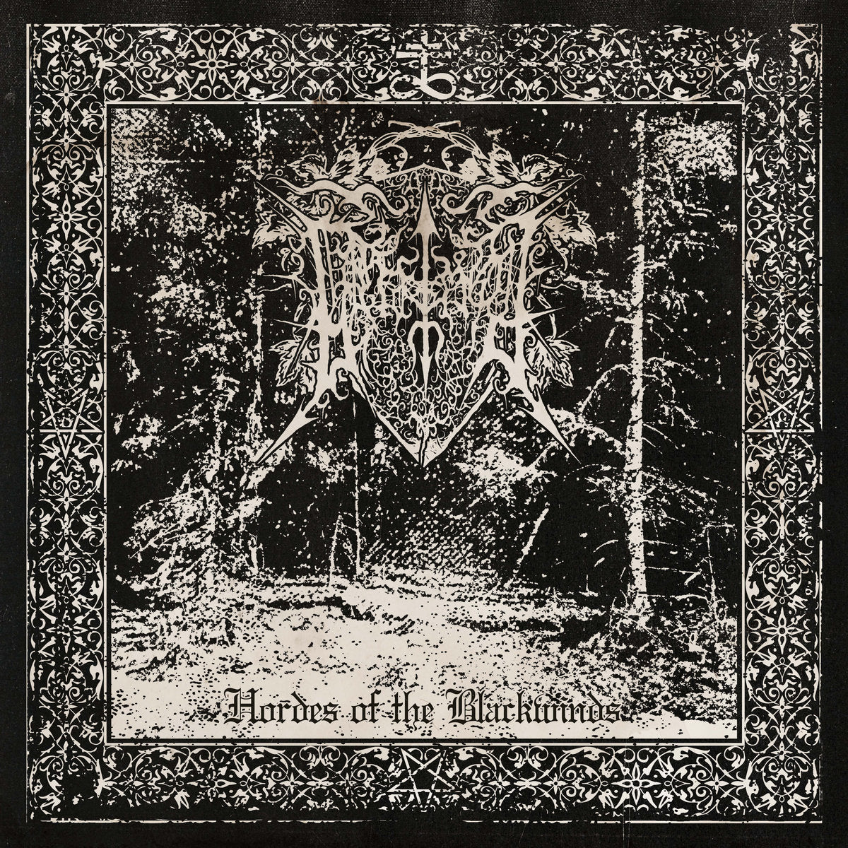 Lord Valtgryftåke (CHL) - Hordes of the Blackwinds LP ('Black Blood') [BMLP04]