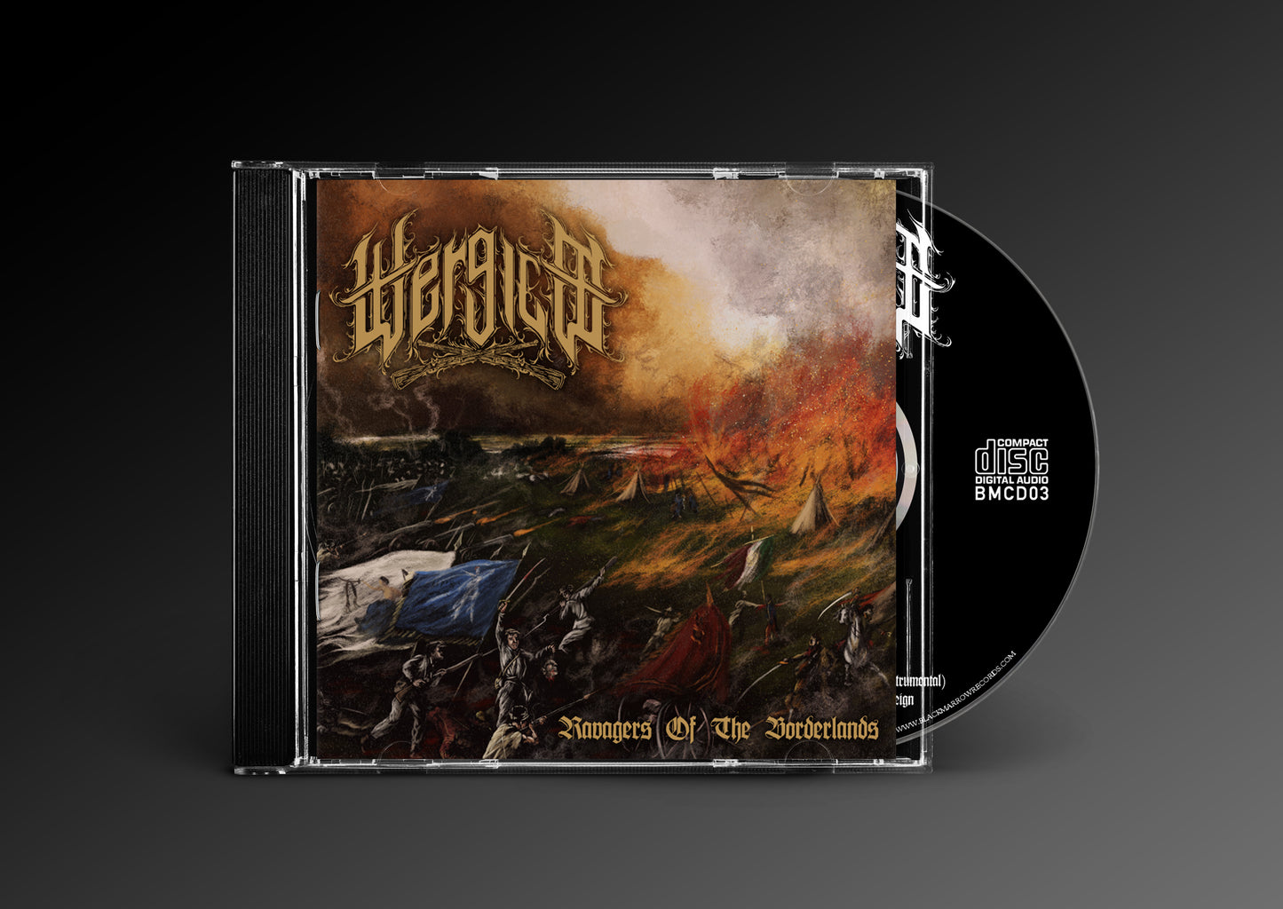 Wergild (USA) - Ravagers Of The Borderlands CD [BMCD03]