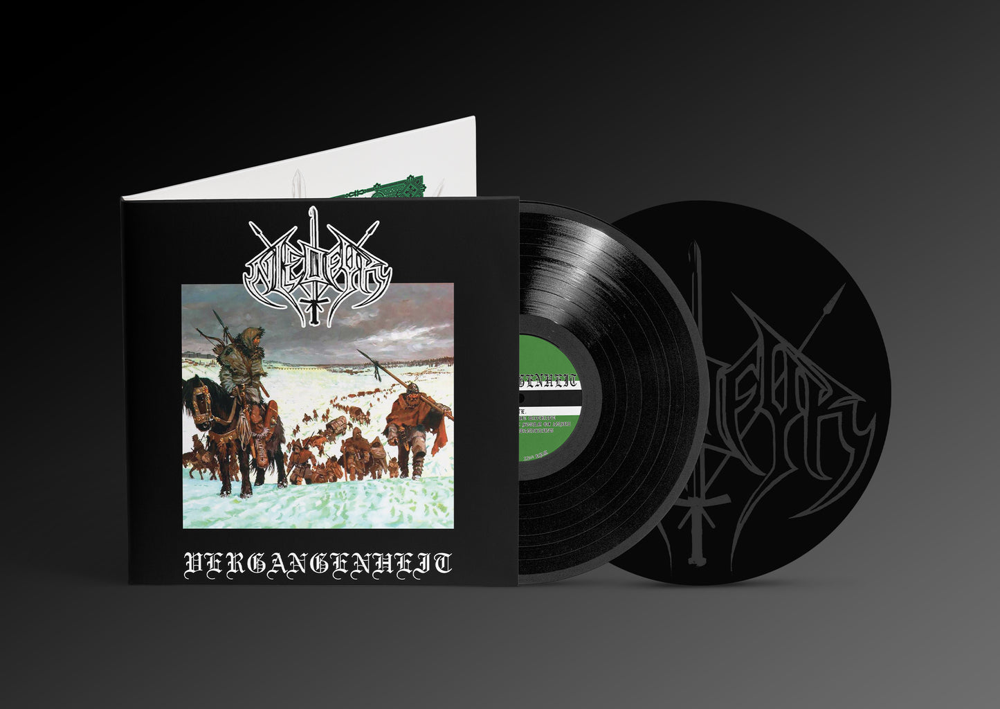 Niedfyr (USA) - Vergangenheit 2LP (Gatefold/Etched D-Side) [BMLP03]