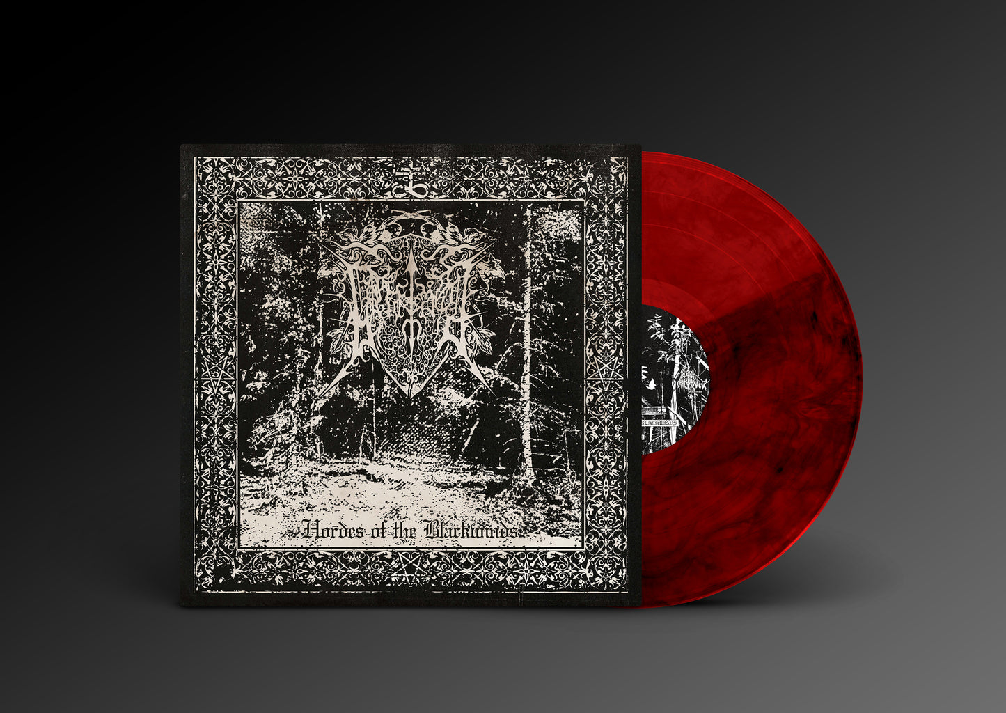 Lord Valtgryftåke (CHL) - Hordes of the Blackwinds LP ('Black Blood') [BMLP04]