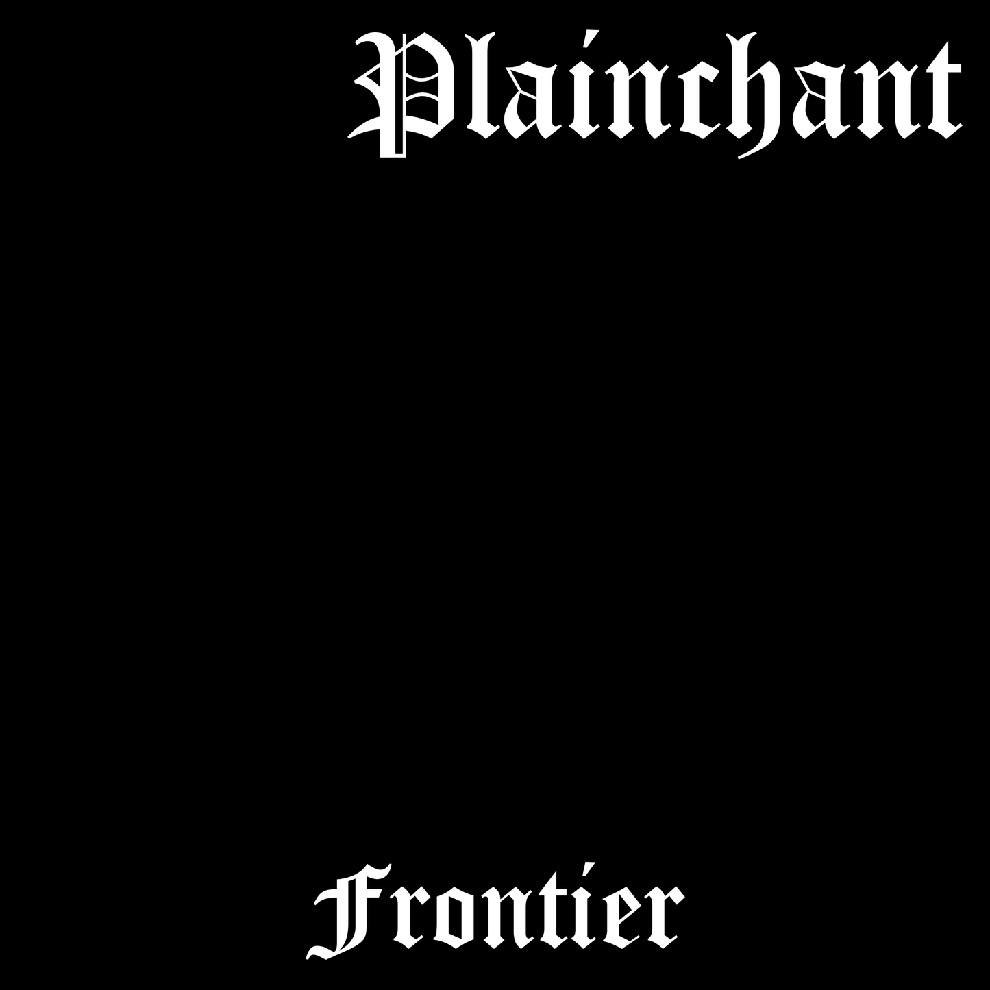 Plainchant (USA) - Frontier LP [Test Press]